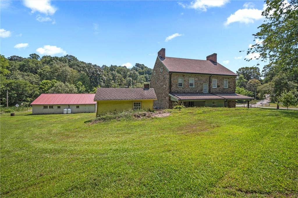 117 White Thorn Road New Alexandria, PA 15670 - Photo 28 of 45 back of structure and side of garage