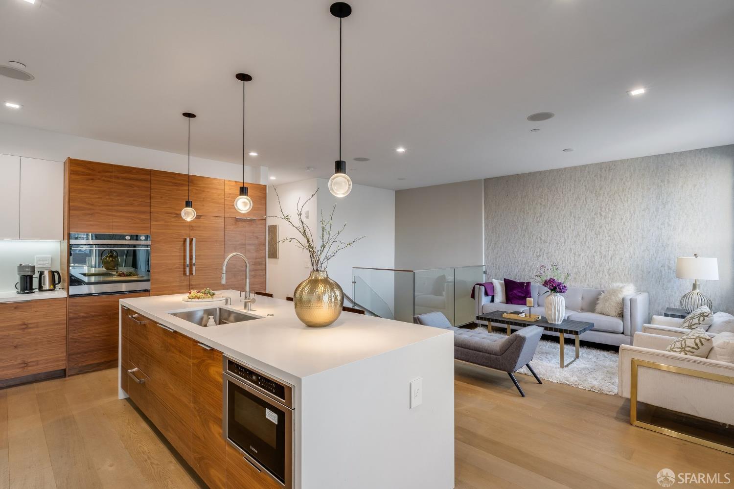 2829 25th Street, Unit 3 San Francisco, CA 94110 - Photo 4 of 36 a kitchen that has a lot of cabinets