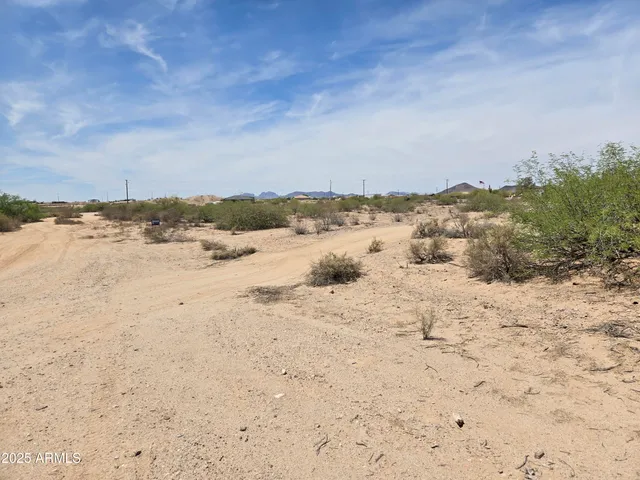 a view of a painting on the wall