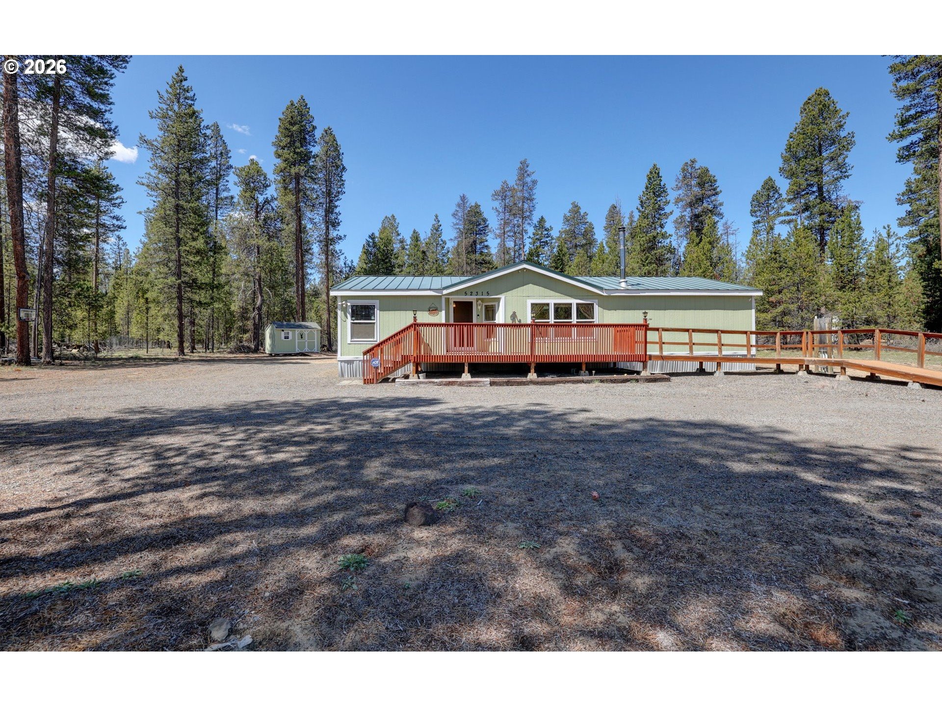 52315 Lechner Lane La Pine, OR 97739 - Photo 1 of 35 a view of a house with outdoor space