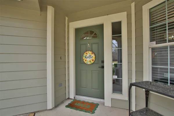 a view of an entryway of house