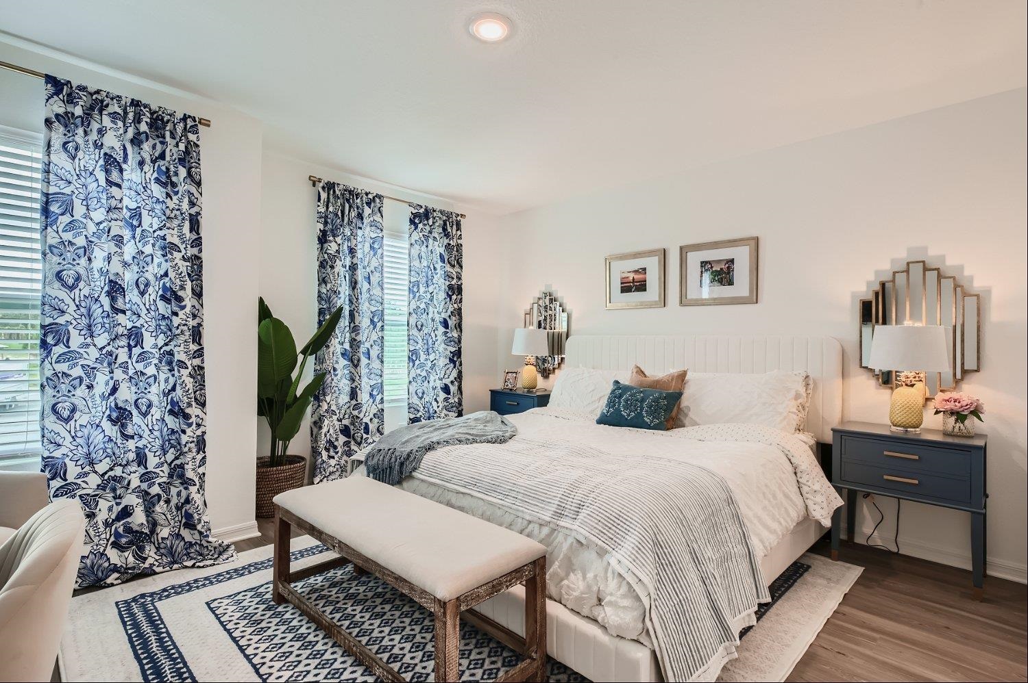 67 Pamplona Drive St. Augustine, FL 32086 - Photo 18 of 66 a bedroom with a bed and a table in it