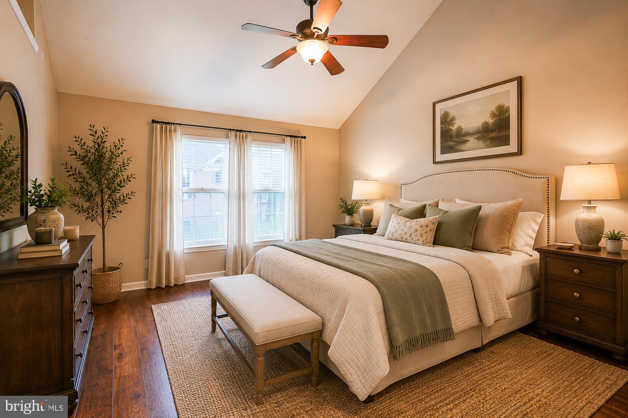 9300 Summit View Way Perry Hall, MD 21128 - Photo 20 of 42 Virtually Staged Primary Suite