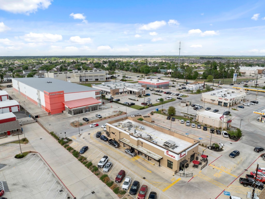 3214 Clover Trace Drive Spring, TX 77386 - Photo 46 of 48 an aerial view of a city
