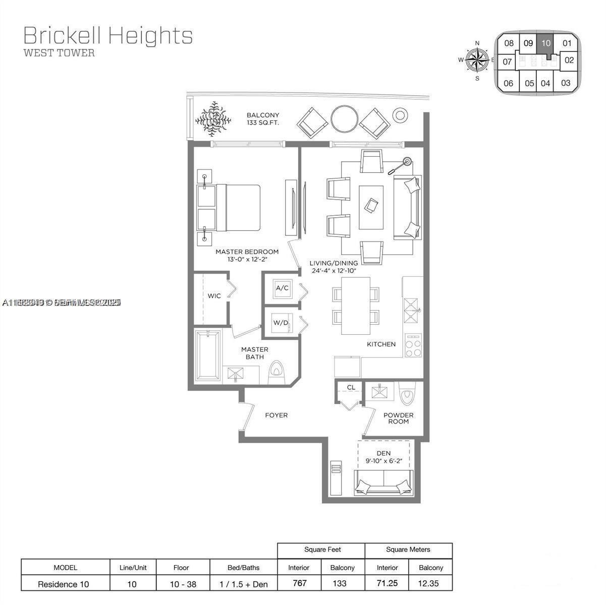 55 Southwest 9th Street, Unit 1910 Miami, FL 33130 - Photo 11 of 11 a picture of a bench in front of a gate