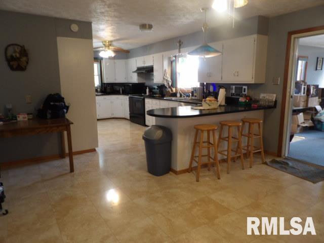 736 North Mill Street Carrier Mills, IL 62917 - Photo 10 of 35 a kitchen with stainless steel appliances granite countertop a sink a stove and a refrigerator