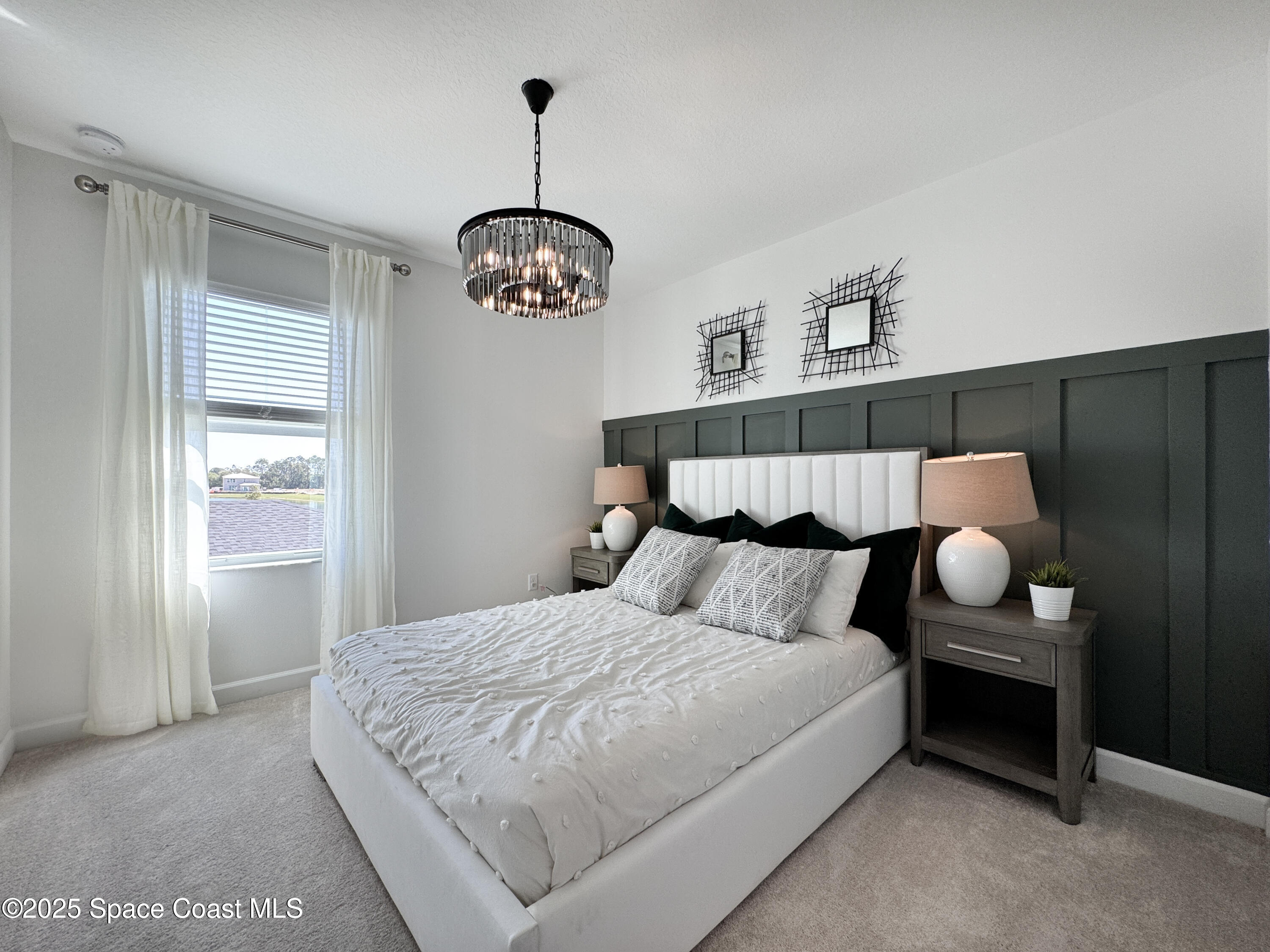 1959 Croft Inlet Drive Palm Bay, FL 32907 - Photo 21 of 23 a bedroom with a bed and window