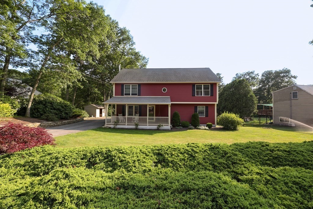 218 Lower Gore Road Webster, MA 01570 - Photo 2 of 40 a view of a house with pool and sitting area
