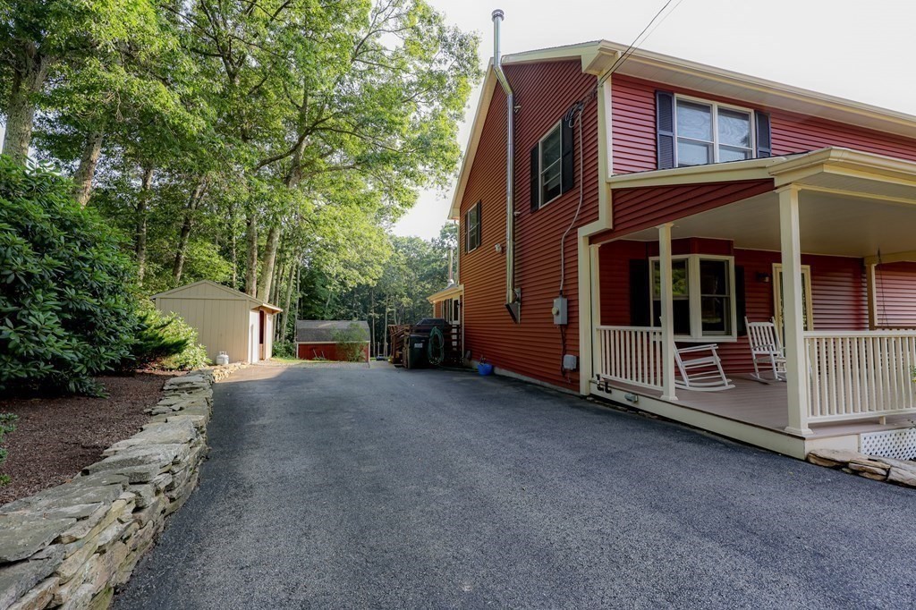 218 Lower Gore Road Webster, MA 01570 - Photo 29 of 40 a view of a house with a yard