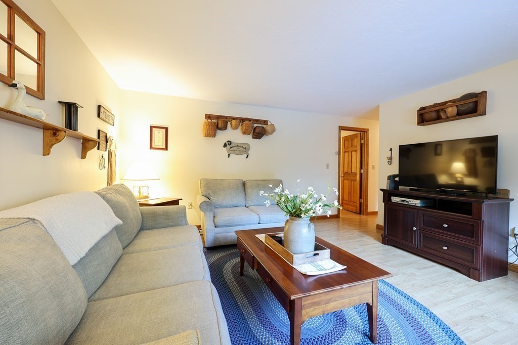 218 Lower Gore Road Webster, MA 01570 - Photo 10 of 40 a living room with furniture and a flat screen tv