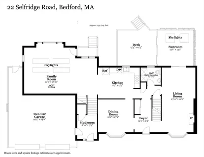 $1,589,000 | 22 Selfridge Road, Bedford, MA 01730