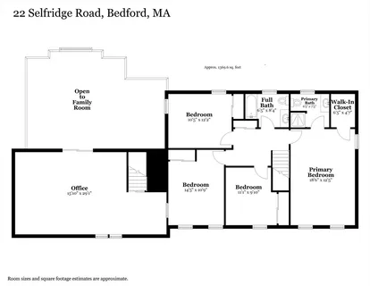 $1,589,000 | 22 Selfridge Road, Bedford, MA 01730
