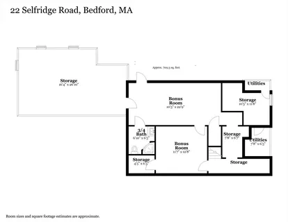 $1,589,000 | 22 Selfridge Road, Bedford, MA 01730