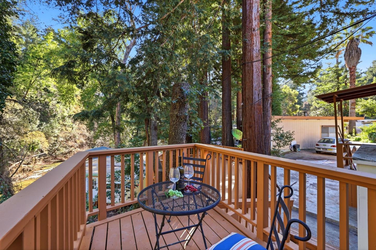 265 Brown Gables Road, Unit 11 Ben Lomond, CA 95005 - Photo 20 of 50 a view of balcony with furniture