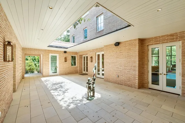 a view of a house with a patio