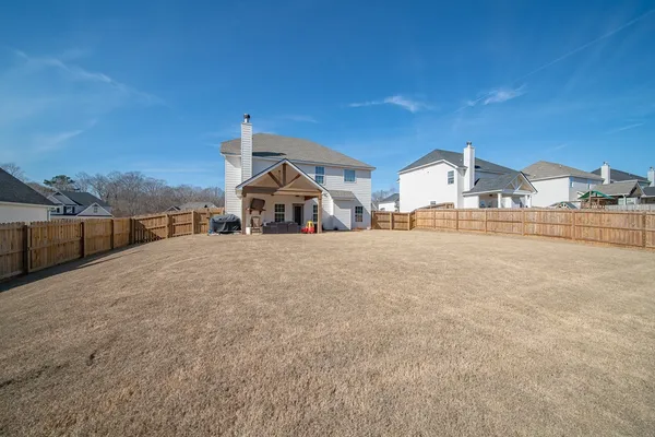 a view of a house with a outdoor space