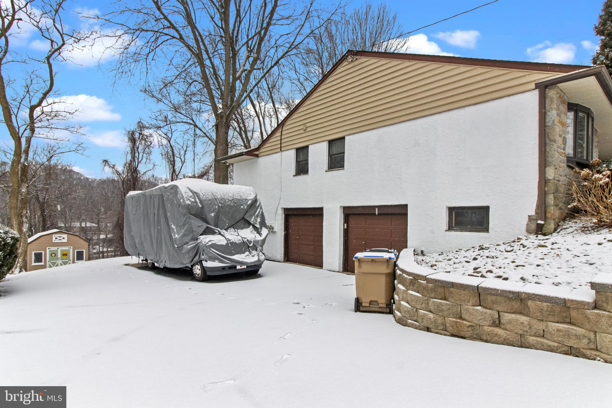 143 Ridgefield Road Newtown Square, PA 19073 - Photo 31 of 42 Large driveway and 2 car garage!
