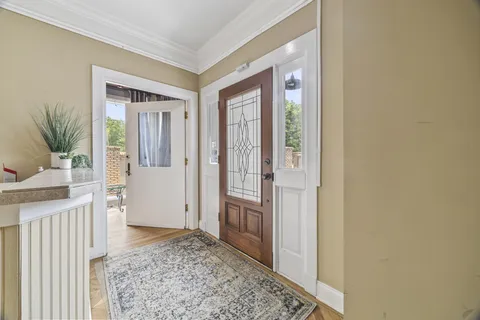 a close view of sink in a bathroom