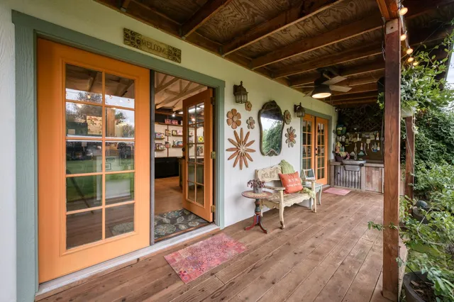 a view of a storage and utility room