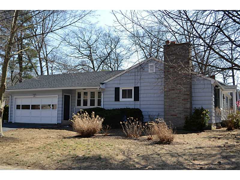 375 New Meadow Road Barrington, RI 02806 - Photo 2 of 16 Exterior Front. Spacious with 2 car garage!