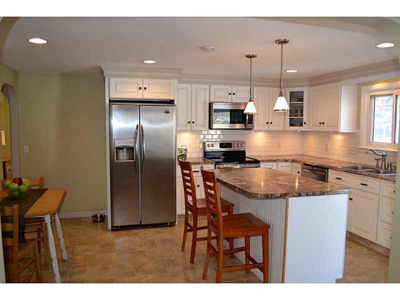375 New Meadow Road Barrington, RI 02806 - Photo 3 of 16 Kitchen. New white & stainless kitchen, sunny & bright!