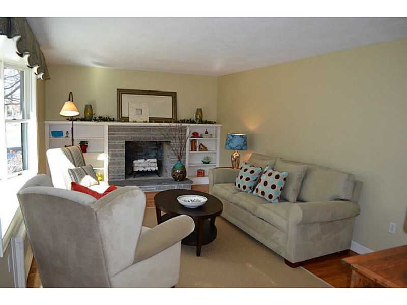 375 New Meadow Road Barrington, RI 02806 - Photo 9 of 16 Living Room. Living room with fireplace