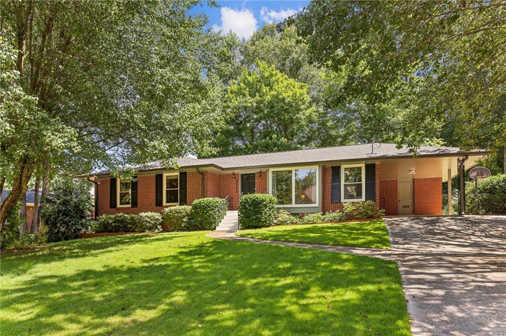 2998 Lavista Court Decatur, GA 30033 - Photo 1 of 1 a front view of house with yard and green space