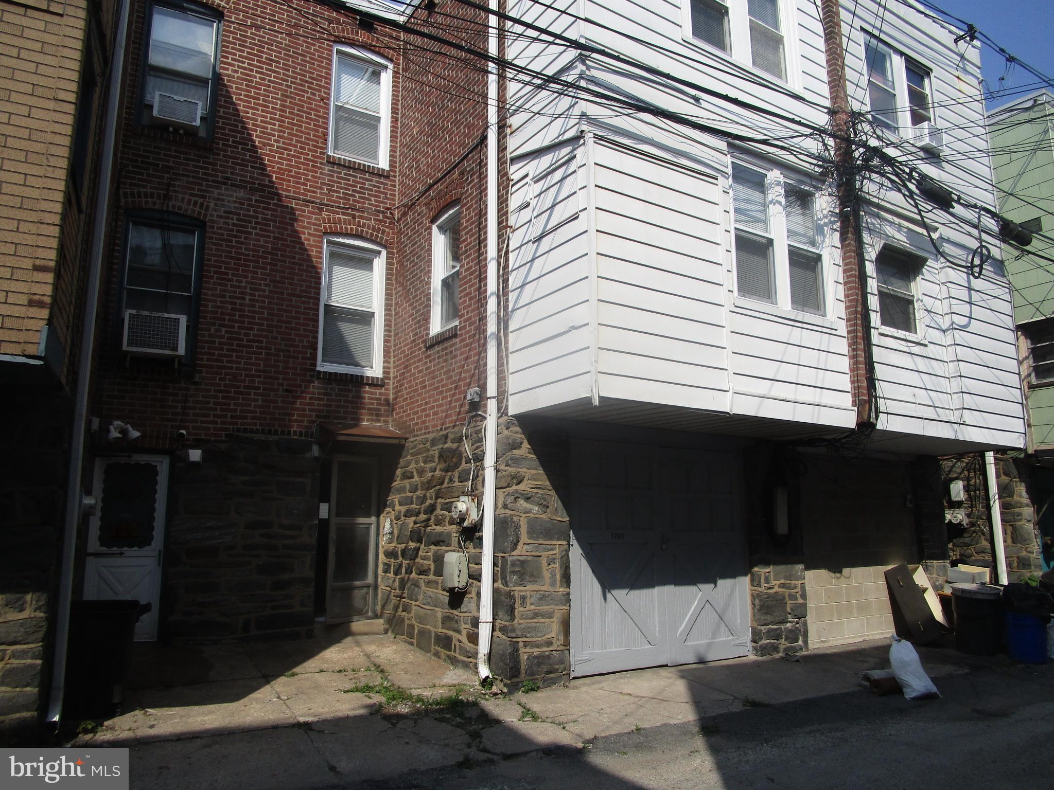 7262 Calvin Road Upper Darby, PA 19082 - Photo 2 of 24 Rear & built-in garage