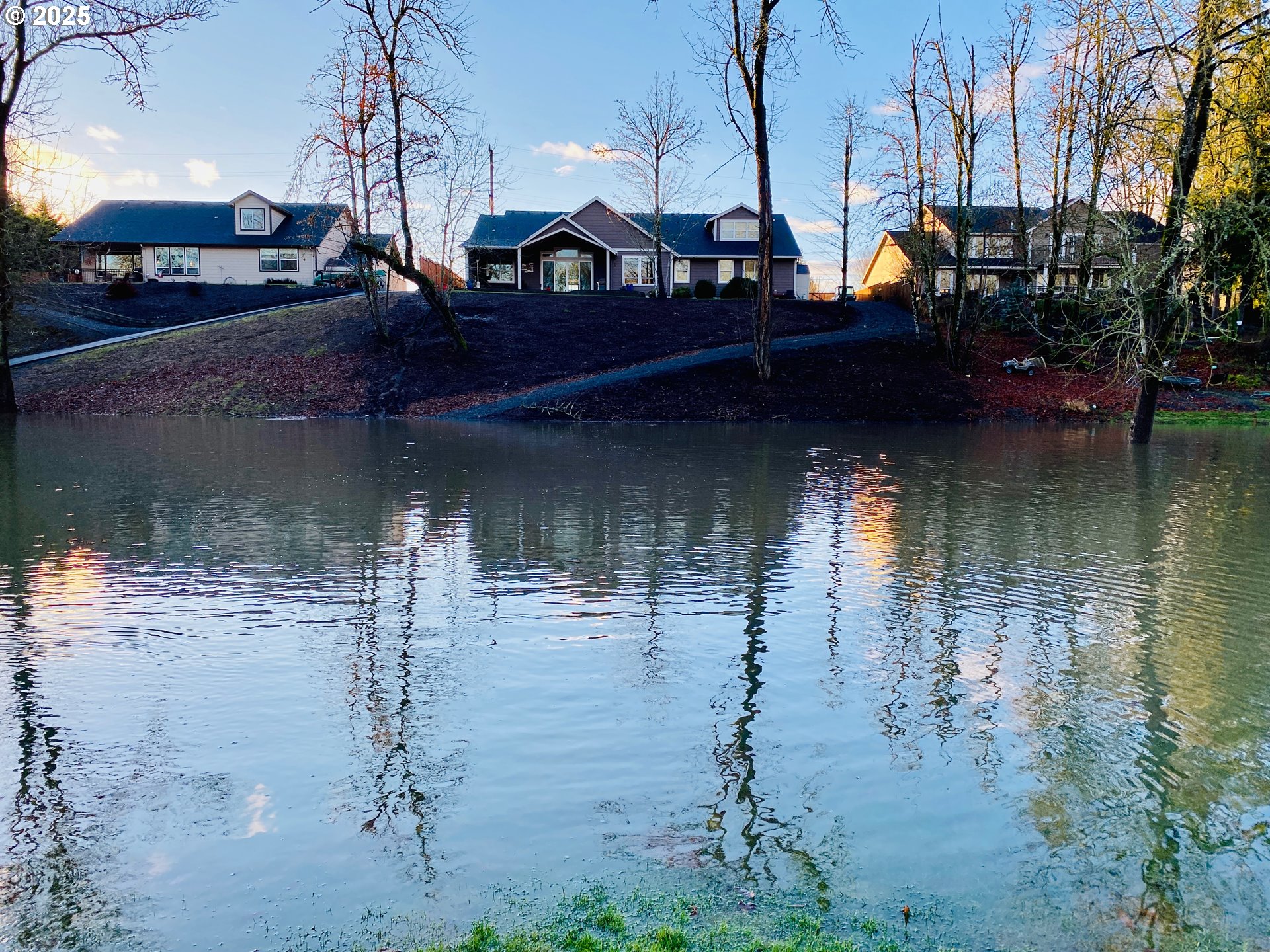 6300 Corvallis Road Independence, OR 97351 - Photo 45 of 48 a view of a lake in middle of the forest