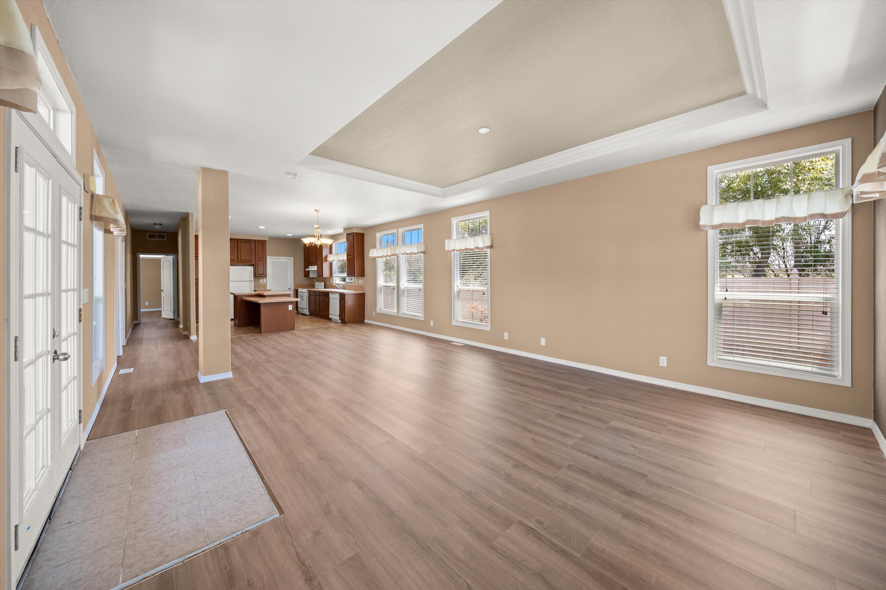30 Winchester Canyon Road, Unit 44 Goleta, CA 93117 - Photo 5 of 27 living room into kitchen