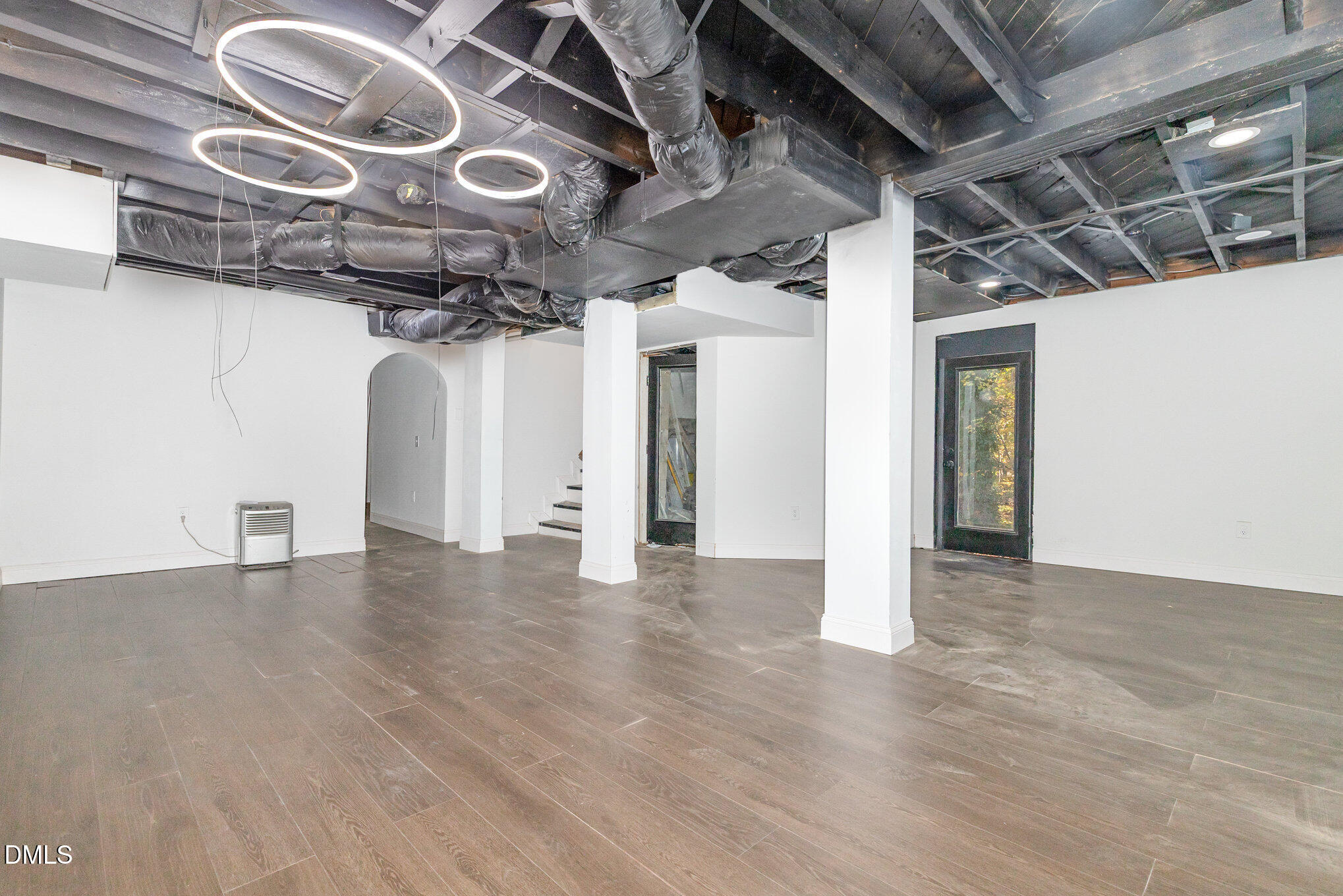 608 Dennis Avenue Raleigh, NC 27604 - Photo 21 of 30 a view of a room with wooden walls
