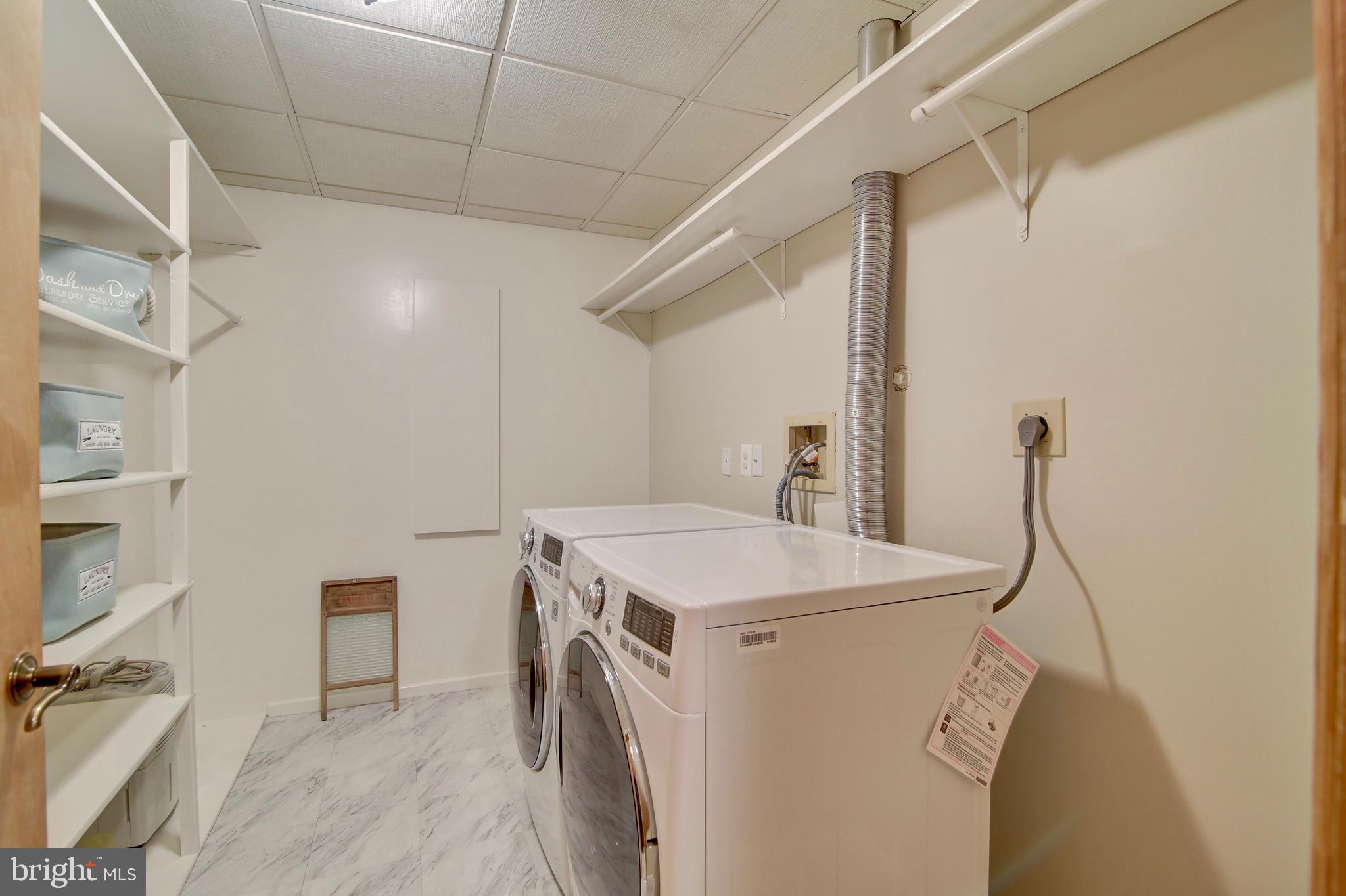 19990 Gleedsville Road Leesburg, VA 20175 - Photo 34 of 53 Laundry rm w/built-in shelving & ironing board.