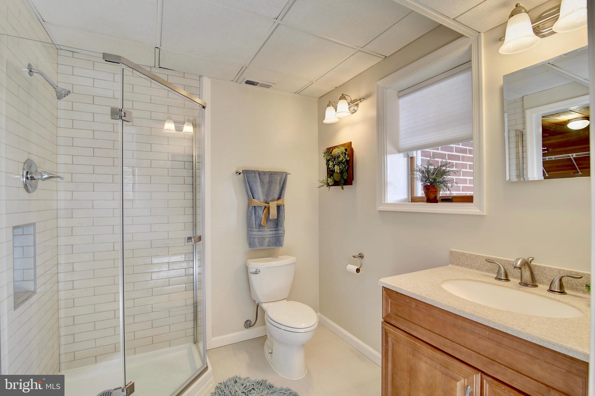 19990 Gleedsville Road Leesburg, VA 20175 - Photo 37 of 53 Bright basement bathroom with walk-in closet.