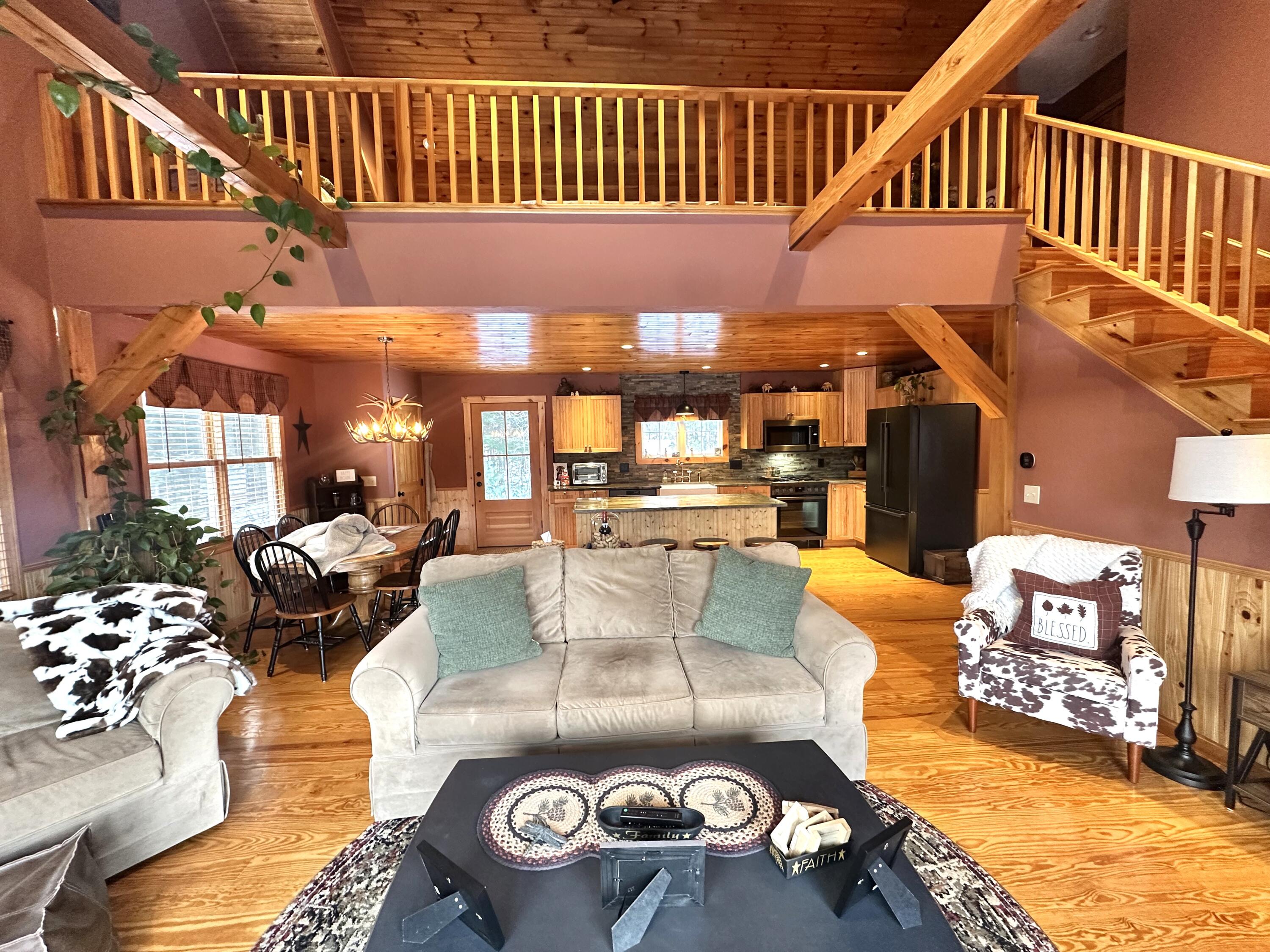 23 Quick Stream Drive Strong, ME 04983 - Photo 16 of 57 LR looking towards kitchen