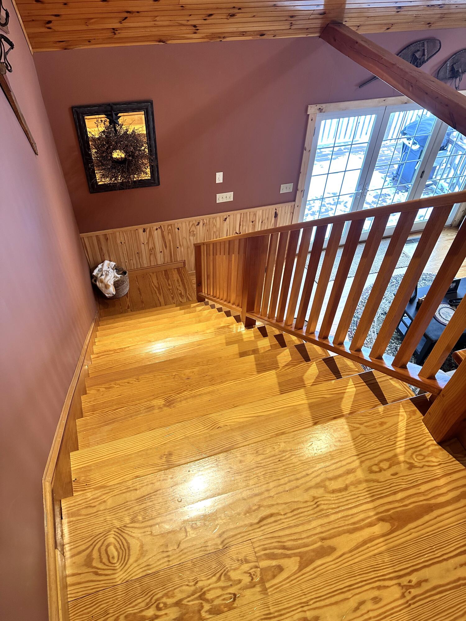 23 Quick Stream Drive Strong, ME 04983 - Photo 28 of 57 Looking down stairs to lower level