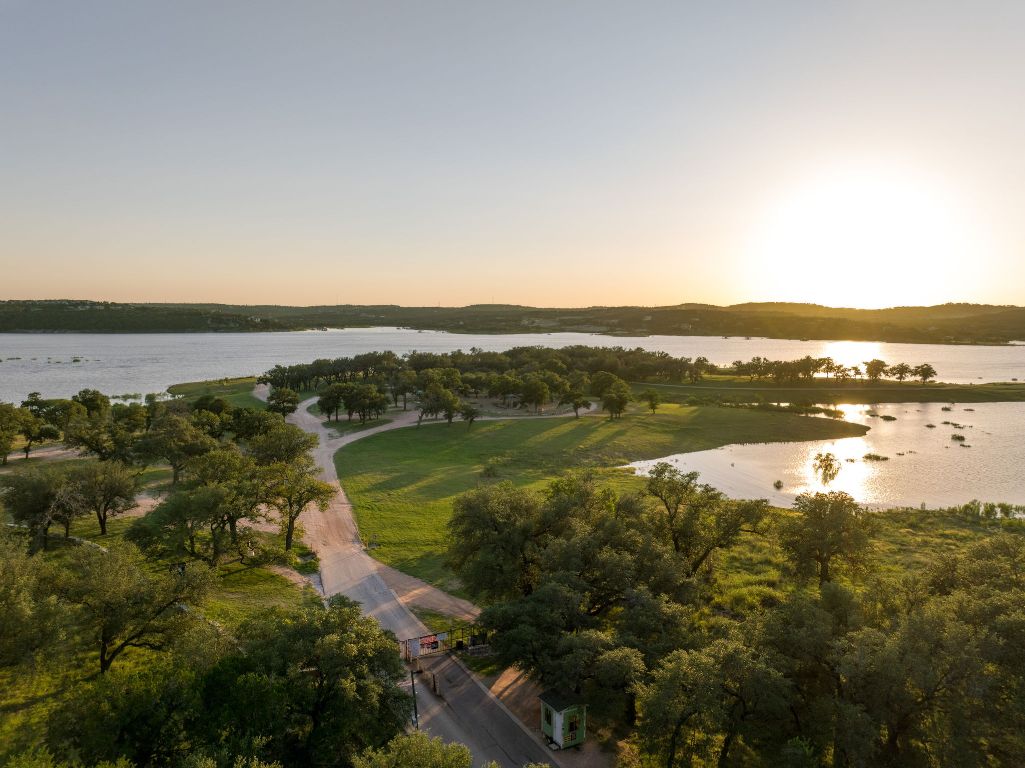 160 Lakefront Drive Point Venture, TX 78645 - Photo 18 of 21 a view of lake view and mountain view