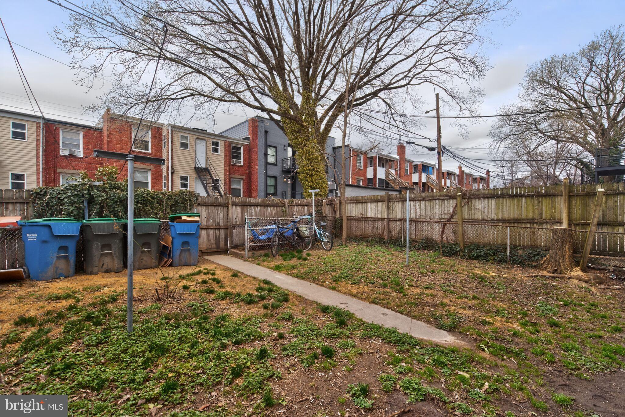 1254 Simms Place Northeast, Unit 3 Washington, DC 20002 - Photo 13 of 14 Backyard