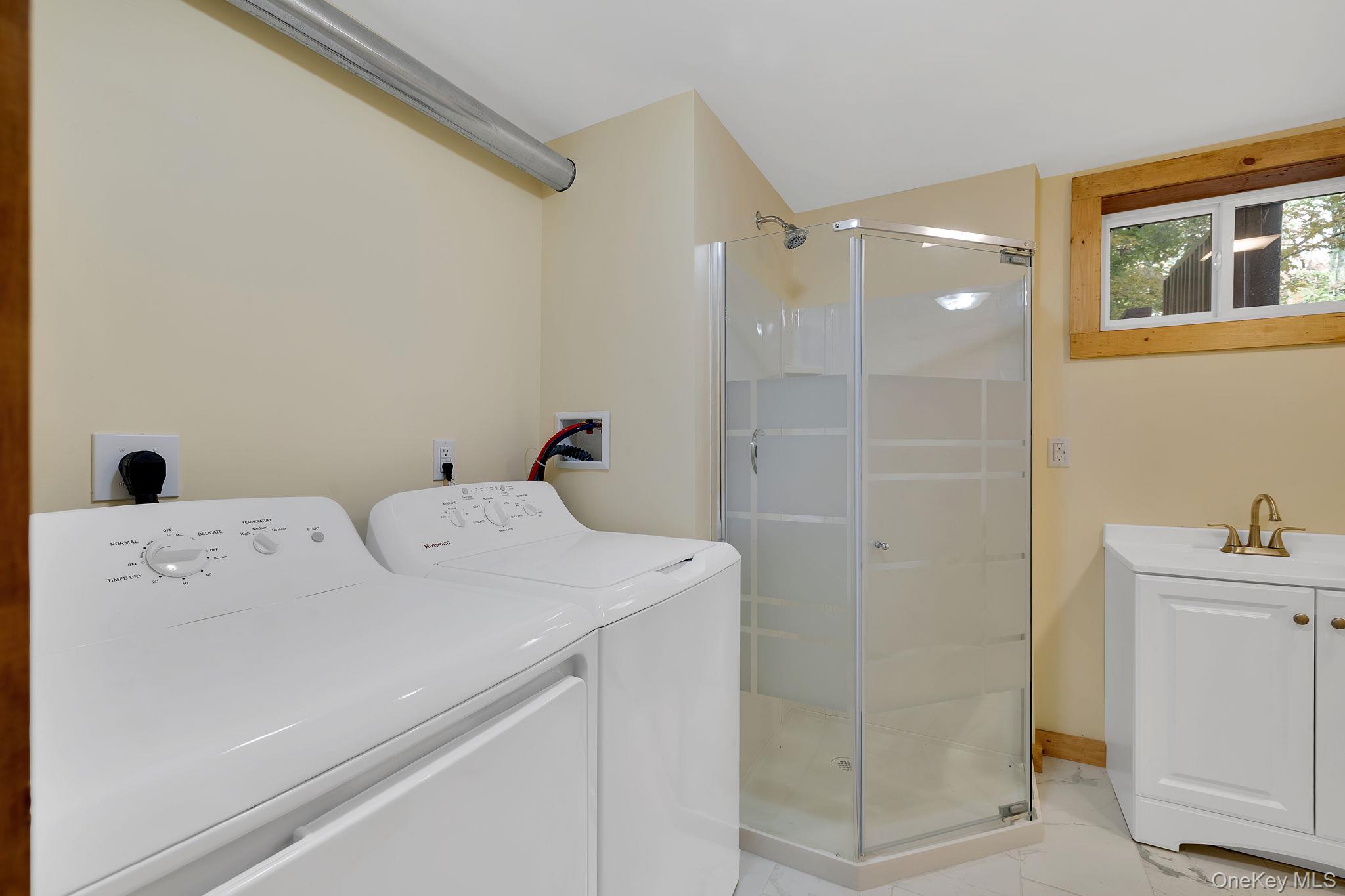 53 West Corbett Road Montgomery, NY 12549 - Photo 25 of 41 a utility room with dryer and washer