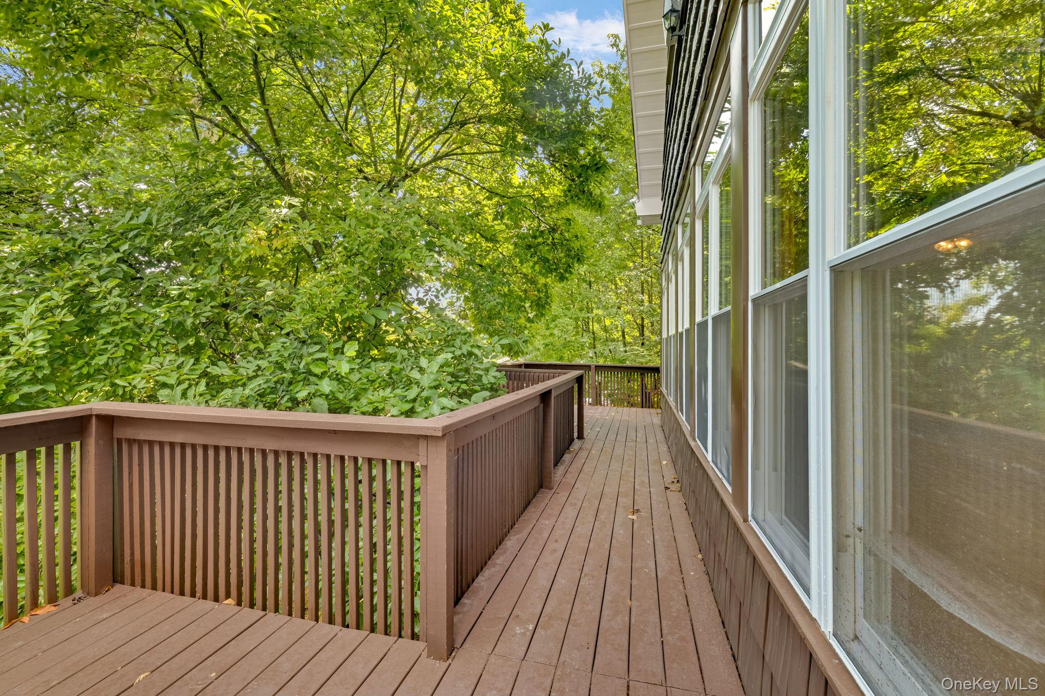 53 West Corbett Road Montgomery, NY 12549 - Photo 28 of 41 a view of balcony with wooden floor