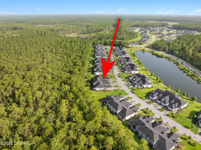 a view of a city with an ocean view