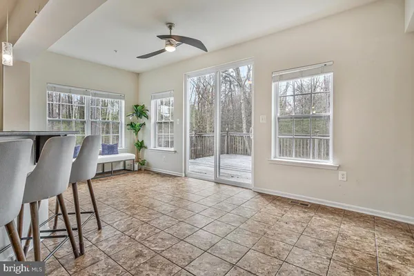 a view of a house with a large window