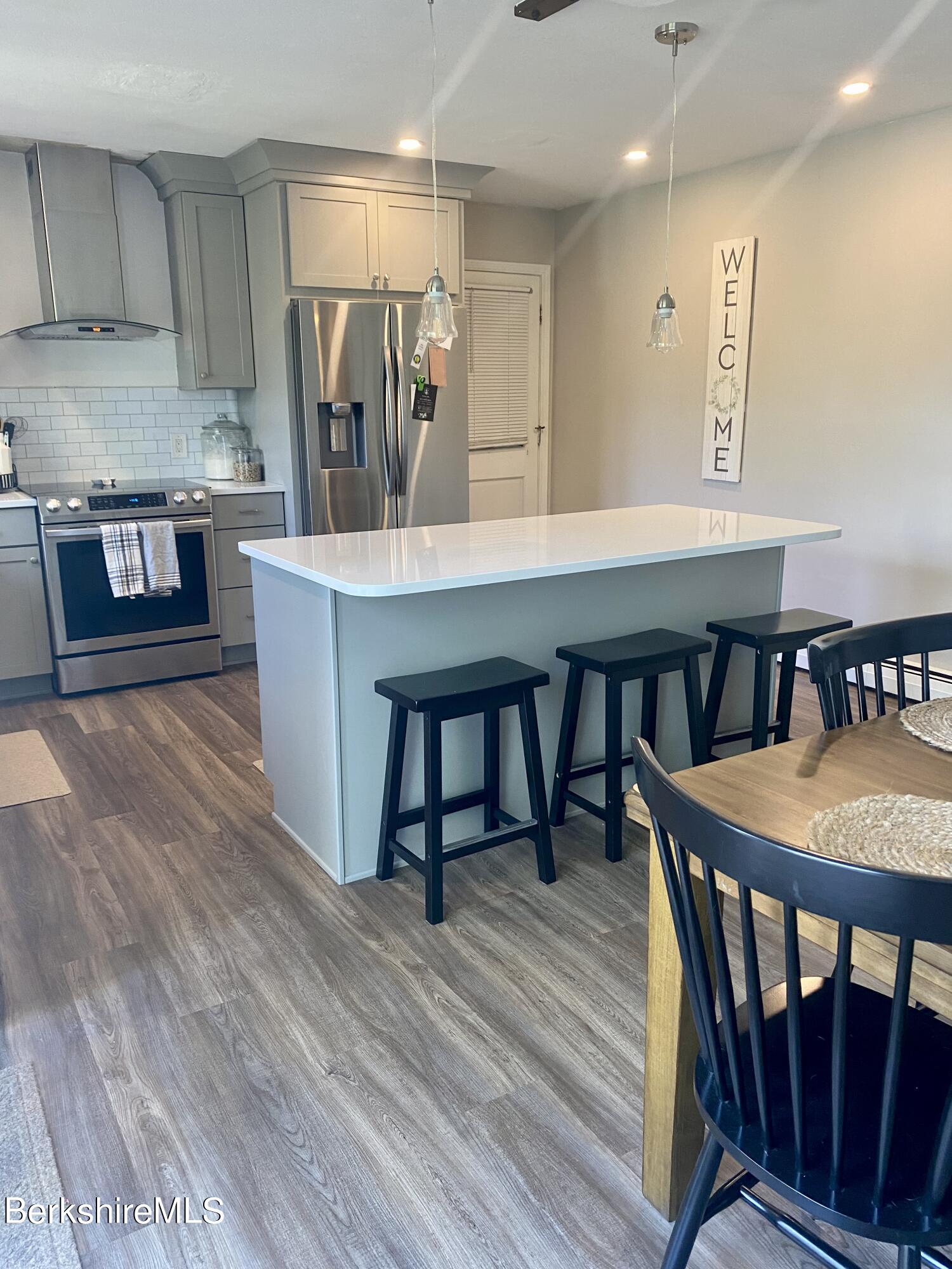 84 Ingalls Road Cheshire, MA 01225 - Photo 11 of 43 kitchen view from lower level staircase