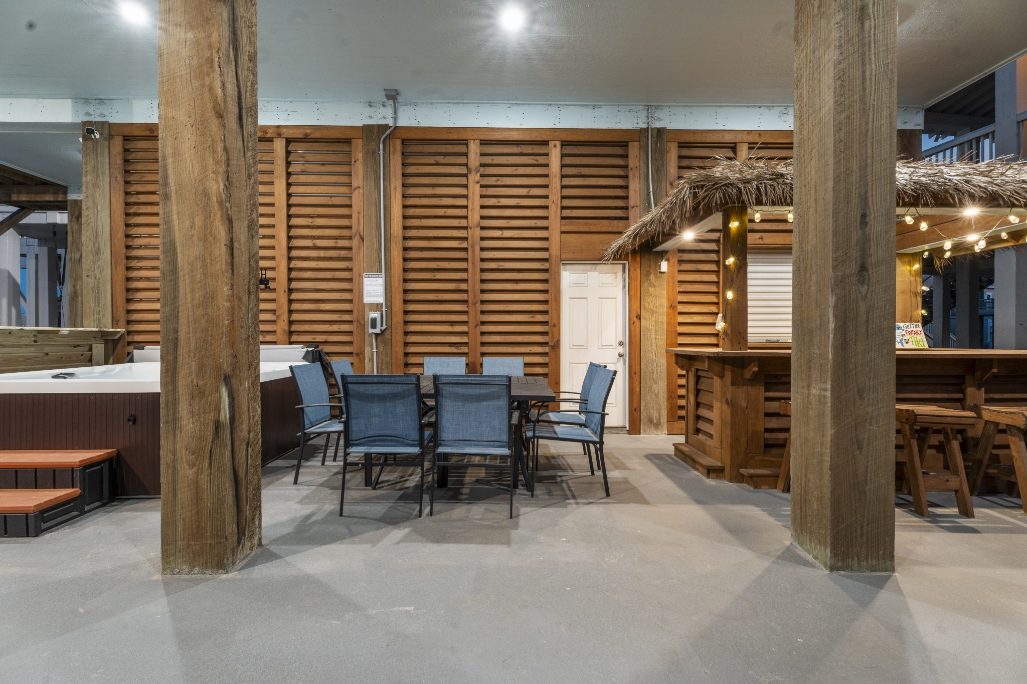 941 South Gateway Road Crystal Beach, TX 77650 - Photo 36 of 43 a view of a livingroom with furniture and window