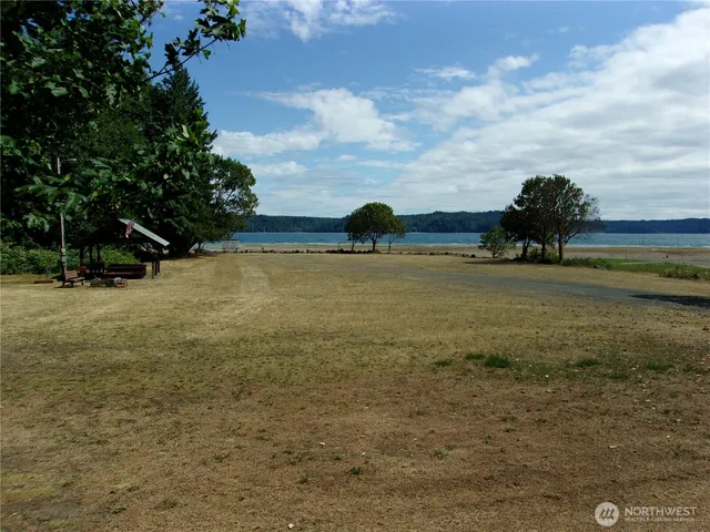 a view of an ocean and beach