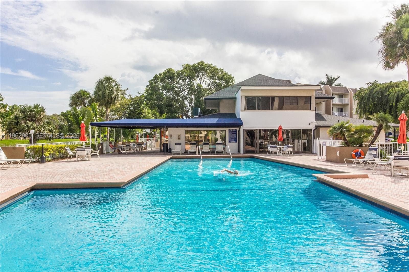 7777 Southwest 86th Street, Unit F1310 Miami, FL 33143 - Photo 22 of 37 Beautiful, clean pool for relaxation or laps