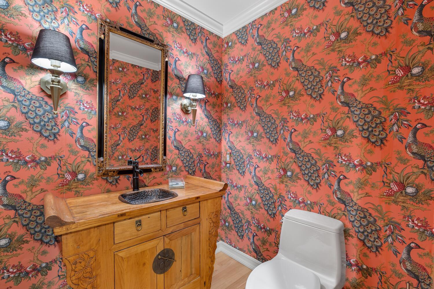 828 Foothill Lane Ojai, CA 93023 - Photo 24 of 40 a bathroom with a toilet and sink