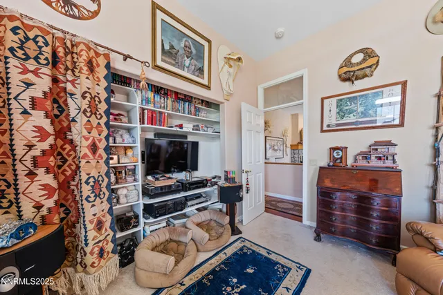 a view of a house with entertaining space