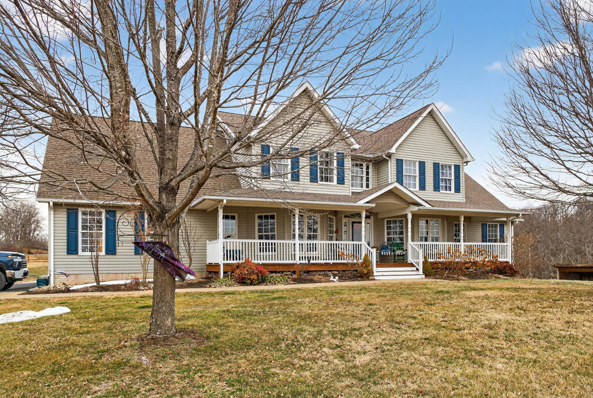 235 Howardsville Road Staunton, VA 24401 - Photo 1 of 51 a front view of a house with a yard