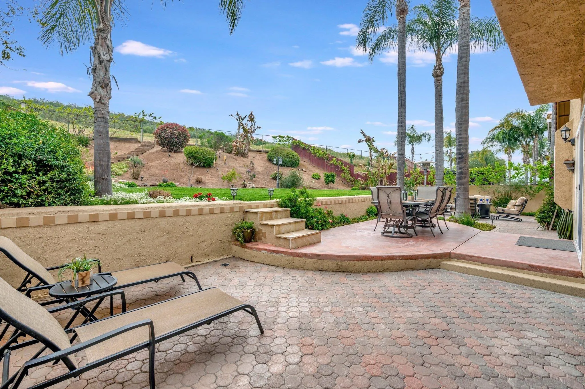 15095 Garden Road Poway, CA 92064 - Photo 35 of 55 a view of swimming pool with outdoor seating and a patio