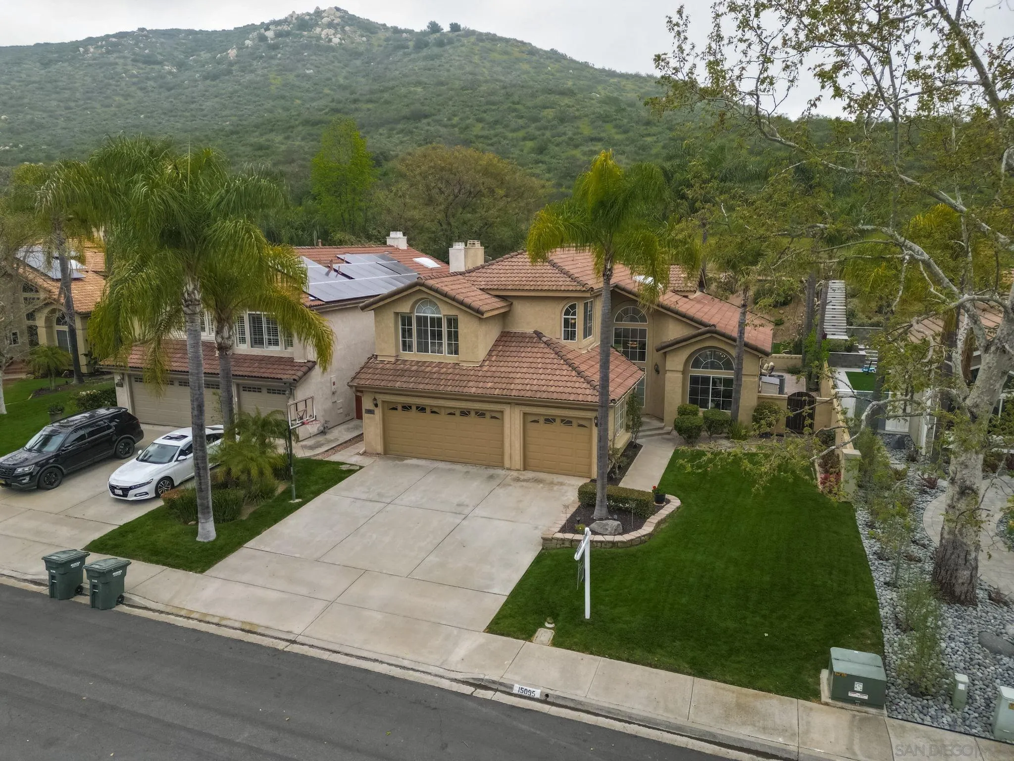 15095 Garden Road Poway, CA 92064 - Photo 42 of 55 an aerial view of a house